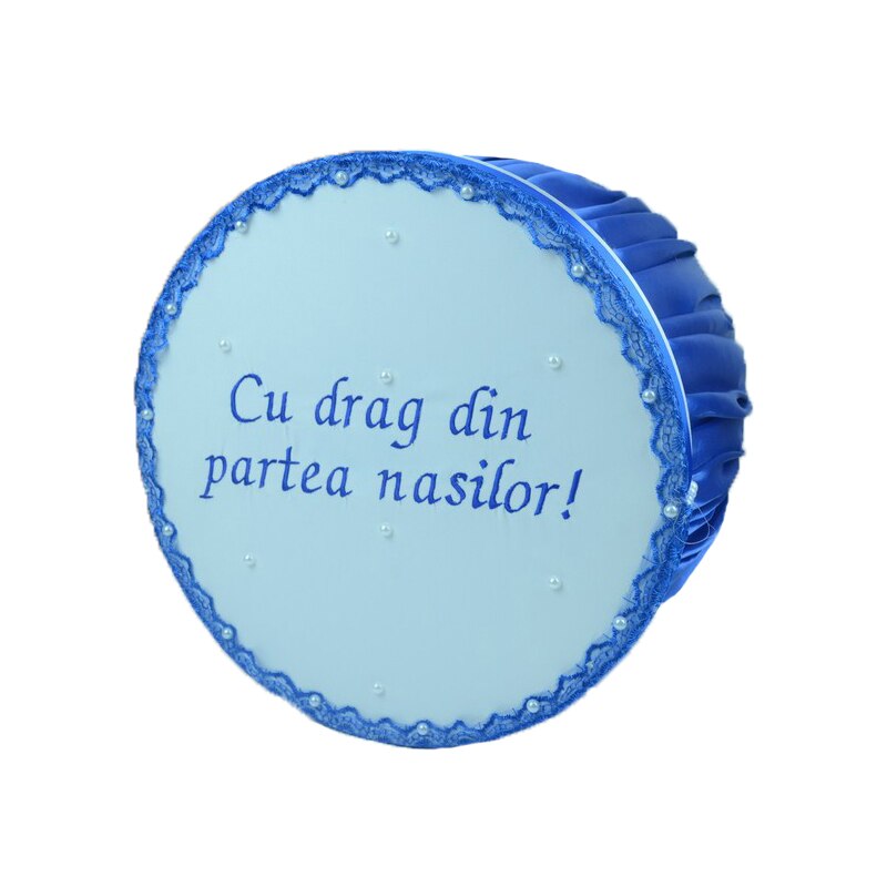 Cutie pentru botez 35 x 25 cm NN CB-02A, Multicolor