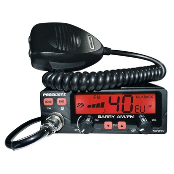 Statie CB Barry, President, ASC, 12/24V AM/FM Statie CB Barry, President, ASC, 12/24V AM/FM