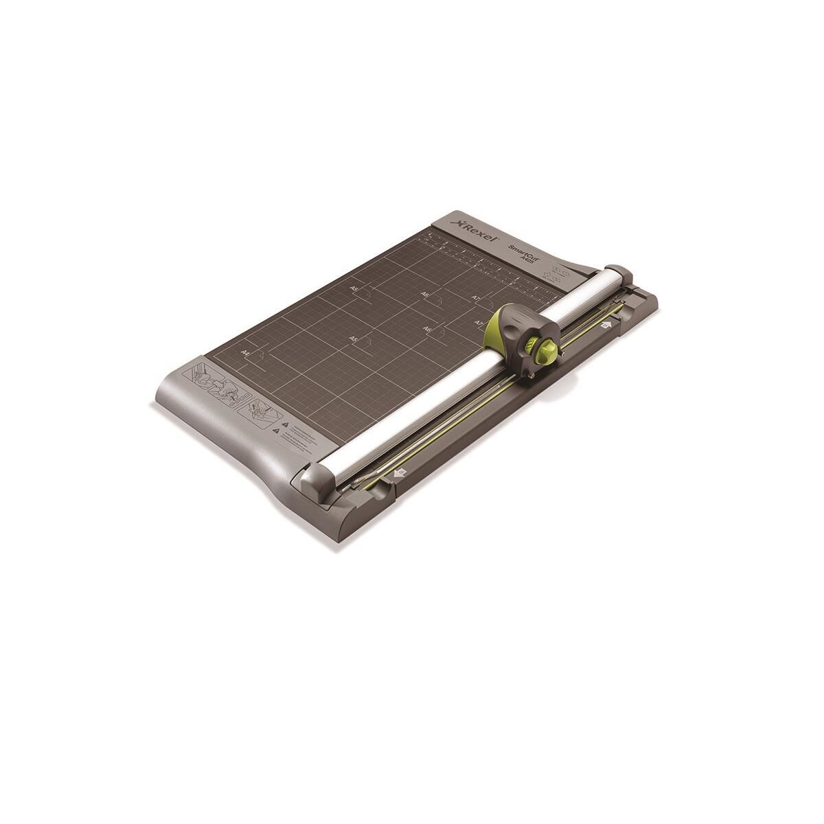 Trimmer REXEL A425, A4, capacitate 10 coli, lungime taiere 32 cm, gri