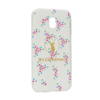 Husa de protectie Craciun, Christmas pentru Samsung Galaxy J7 2018, rezistenta la uzura, anti-alunecare, din silicon Premium, W313 Husa de protectie Craciun, Christmas pentru Samsung Galaxy J7 2018, rezistenta la uzura, anti-alunecare, din silicon Premium, W313