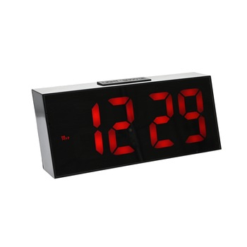 Ceas LED pentru birou cu reflexie si indicator temperatura - DS3628L Ceas LED pentru birou cu reflexie si indicator temperatura - DS3628L