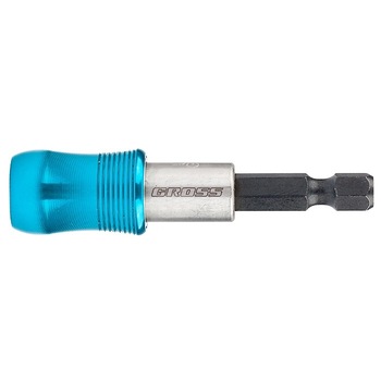 Adaptor pentru biti cu suport si magnet dublu, GROSS Adaptor pentru biti cu suport si magnet dublu, GROSS