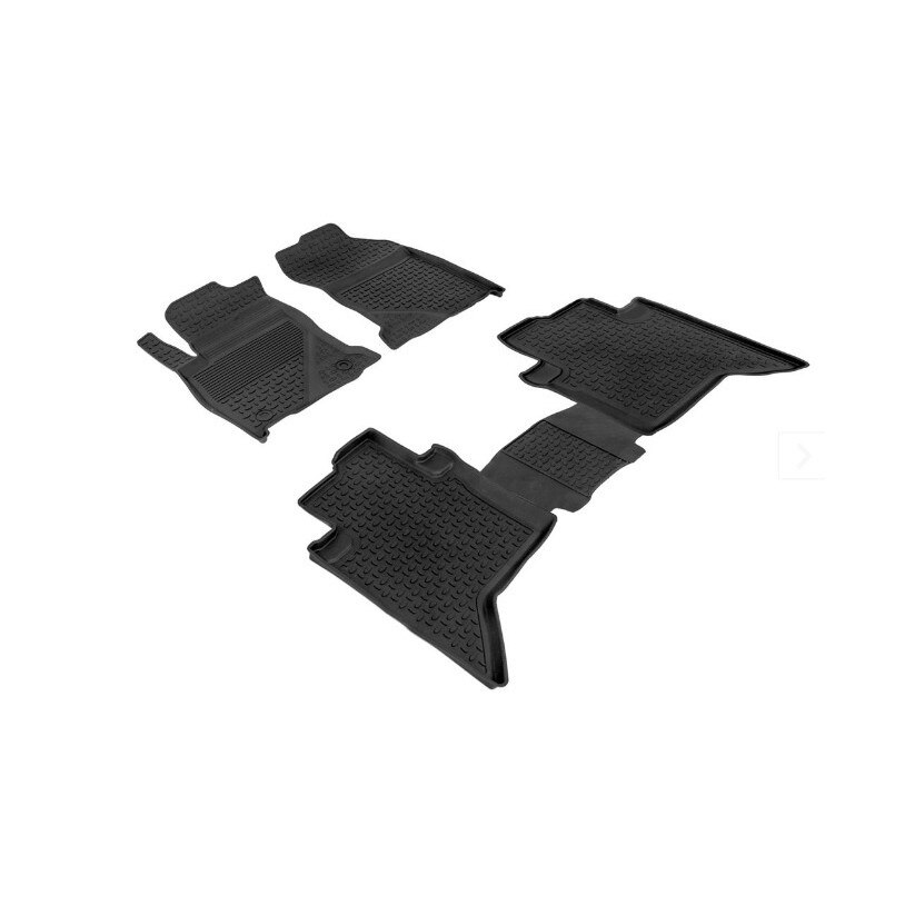 Set covoare Nissan Pathfinder III 2005-2012 (5 bucati) cauciuc stil tip tavita (88381) Seintex