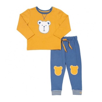 Set Pantaloni si Bluza Beary, Baieti, Multicolor, Kite Set Pantaloni si Bluza Beary, Baieti, Multicolor, Kite