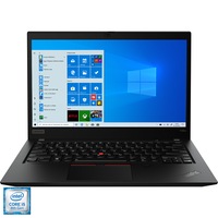 Laptop ultraportabil Lenovo ThinkPad T490s cu procesor Intel® Core™ i5-8265U pana la 3.90 GHz Whiskey Lake, 14", Full HD, IPS, 8GB, 512GB SSD, Intel UHD Graphics 620, Windows 10 Pro, Black