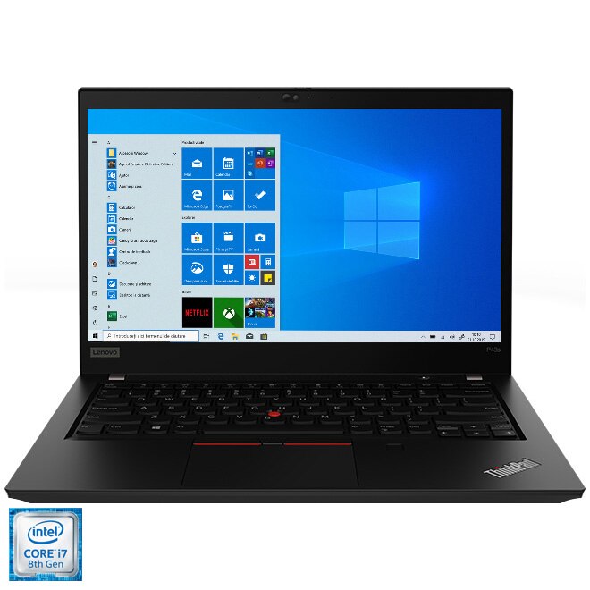 Laptop ultraportabil Lenovo ThinkPad P43s cu procesor Intel® Core