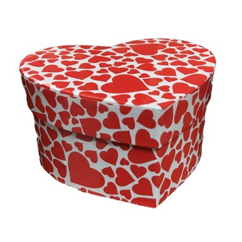 Cutie cadou Gentelo, 30 motive pentru care Te Iubesc, inimioara multicolor Cutie cadou Gentelo, 30 motive pentru care Te Iubesc, inimioara multicolor