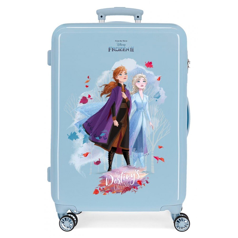 Troler ABS Frozen 2 My Destinys Calling 65x46 cm albastru