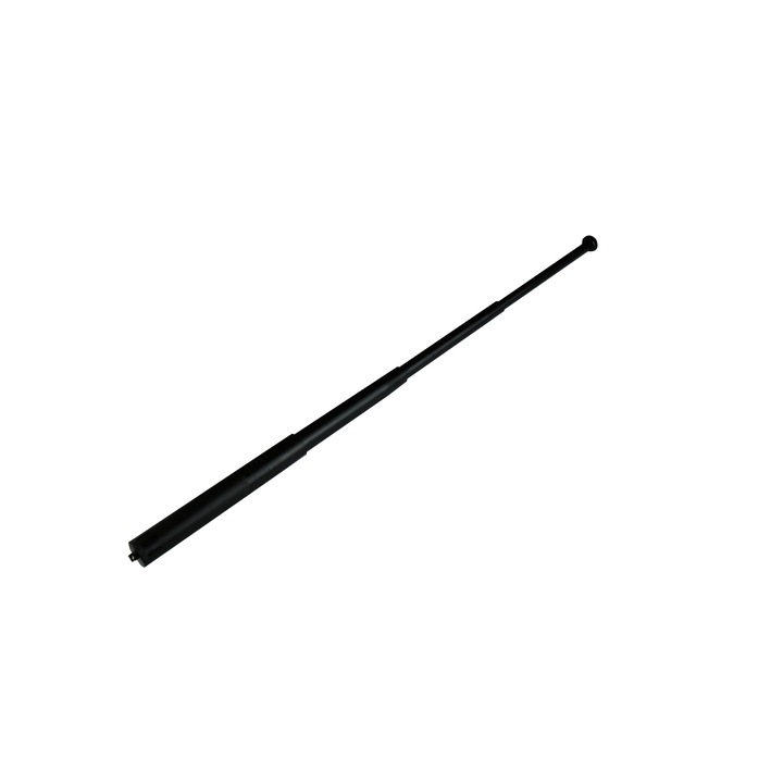 Baston negru cu husa din piele , MC-BST01