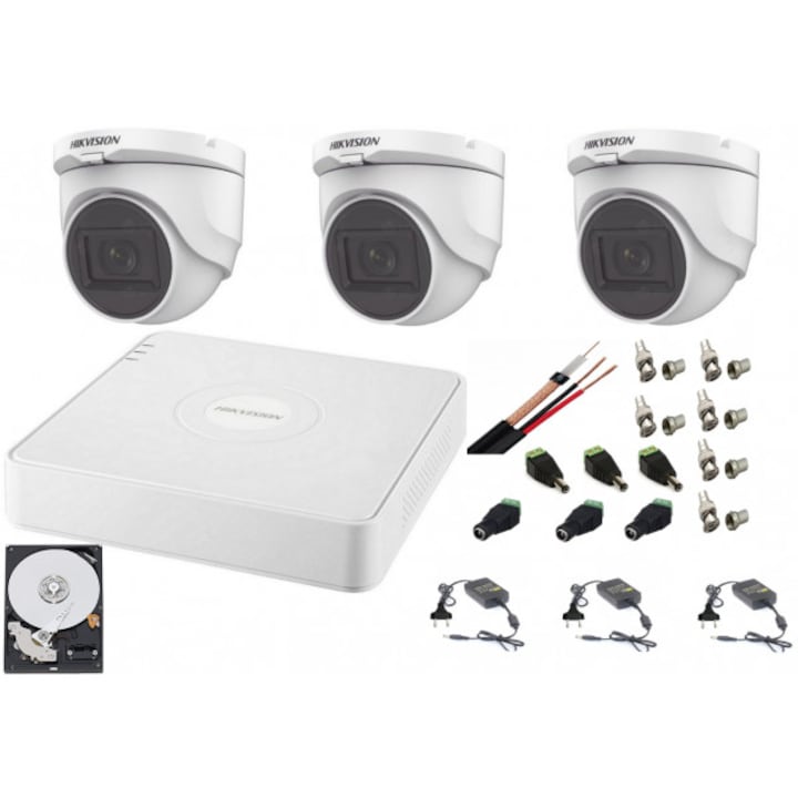 Kit 4 Camere Supraveghere interior Dahua 4MP