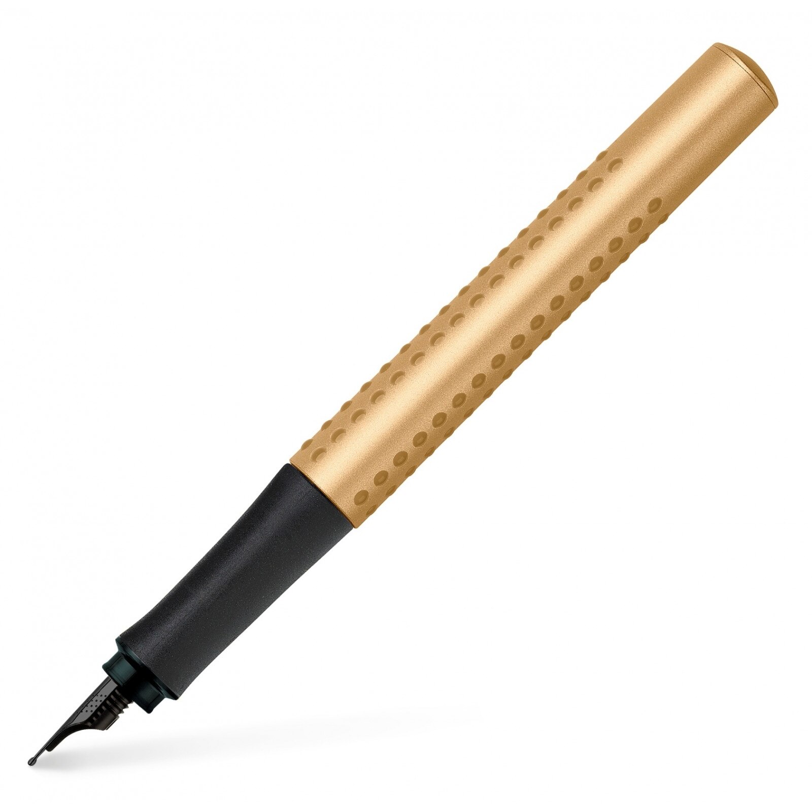 Stilou Grip 2011, Gold, Grosime Varf F, Faber-Castell