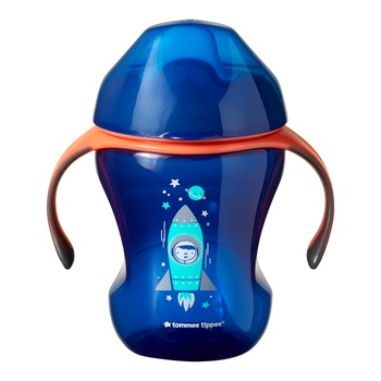 Cana easy drink Tommee Tippee, 260 ml, + 6 luni, Albastru Cana easy drink Tommee Tippee, 260 ml, + 6 luni, Albastru