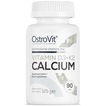 Supliment alimentar OstroVit Vitamin D3 2000 + K2 100 mcg + Calcium Supliment alimentar OstroVit Vitamin D3 2000 + K2 100 mcg + Calcium