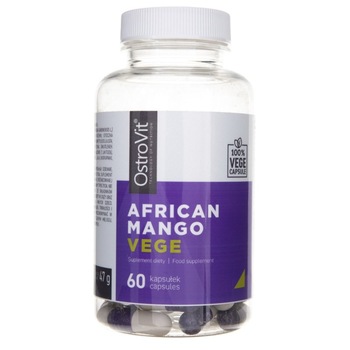 Supliment alimentar OstroVit African Mango VEGE - 60 capsule Supliment alimentar OstroVit African Mango VEGE - 60 capsule