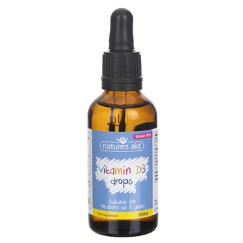 Supliment alimentar Vitamina D3 400 UI pentru copii in picaturi - 50 ml Supliment alimentar Vitamina D3 400 UI pentru copii in picaturi - 50 ml
