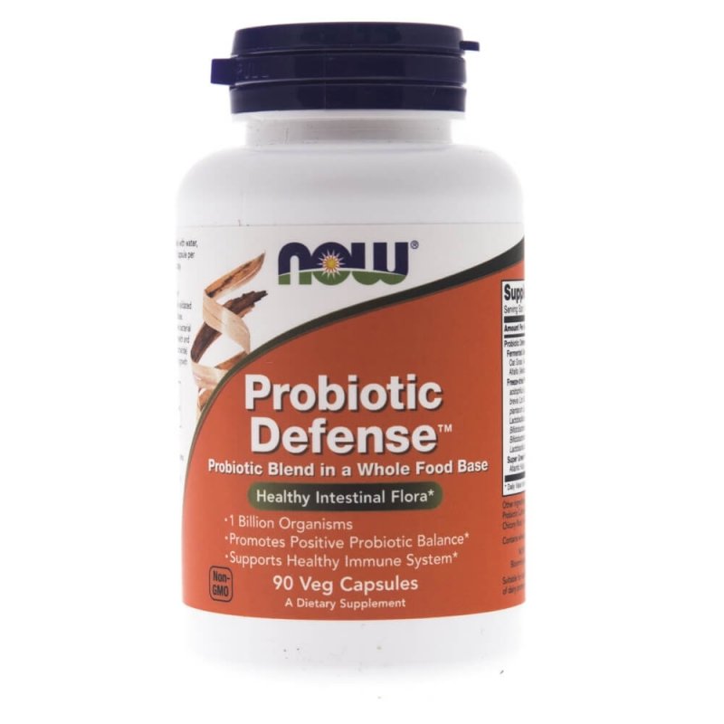 Supliment alimentar Now Foods Probiotic Defense - 90 capsule