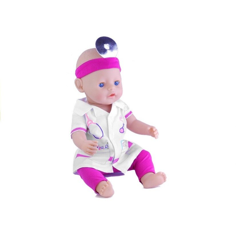 Papusa bebelus doctor cu accesorii Malipen