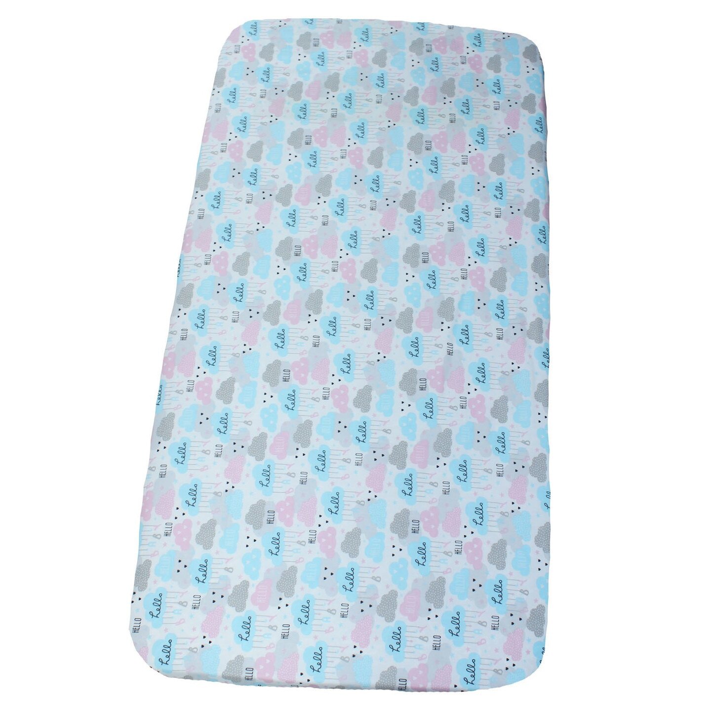 Cearceaf patut, Hello baby, 120x60 cm