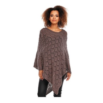 Poncho maro, tricotat S-M Poncho maro, tricotat S-M