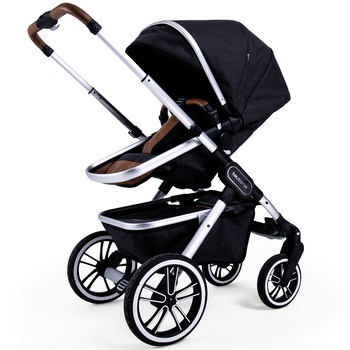 Carucior Teutonia, Trio Melange, negru Carucior Teutonia, Trio Melange, negru