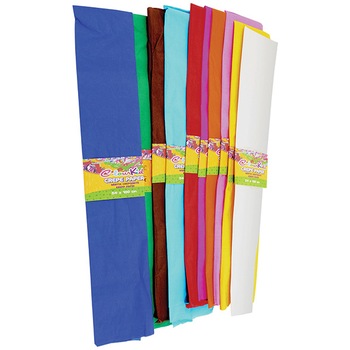 Hartie creponata ColourKids 10 cul/set, 10set/pach C Hartie creponata ColourKids 10 cul/set, 10set/pach C