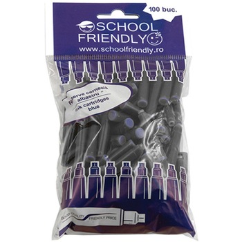 Patroane Cerneala School Friendly, 100 bucati/set Patroane Cerneala School Friendly, 100 bucati/set
