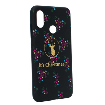 Husa de protectie Craciun, Christmas pentru Xiaomi Mi 8, rezistenta la uzura, anti-alunecare, din silicon Premium, B313 Husa de protectie Craciun, Christmas pentru Xiaomi Mi 8, rezistenta la uzura, anti-alunecare, din silicon Premium, B313