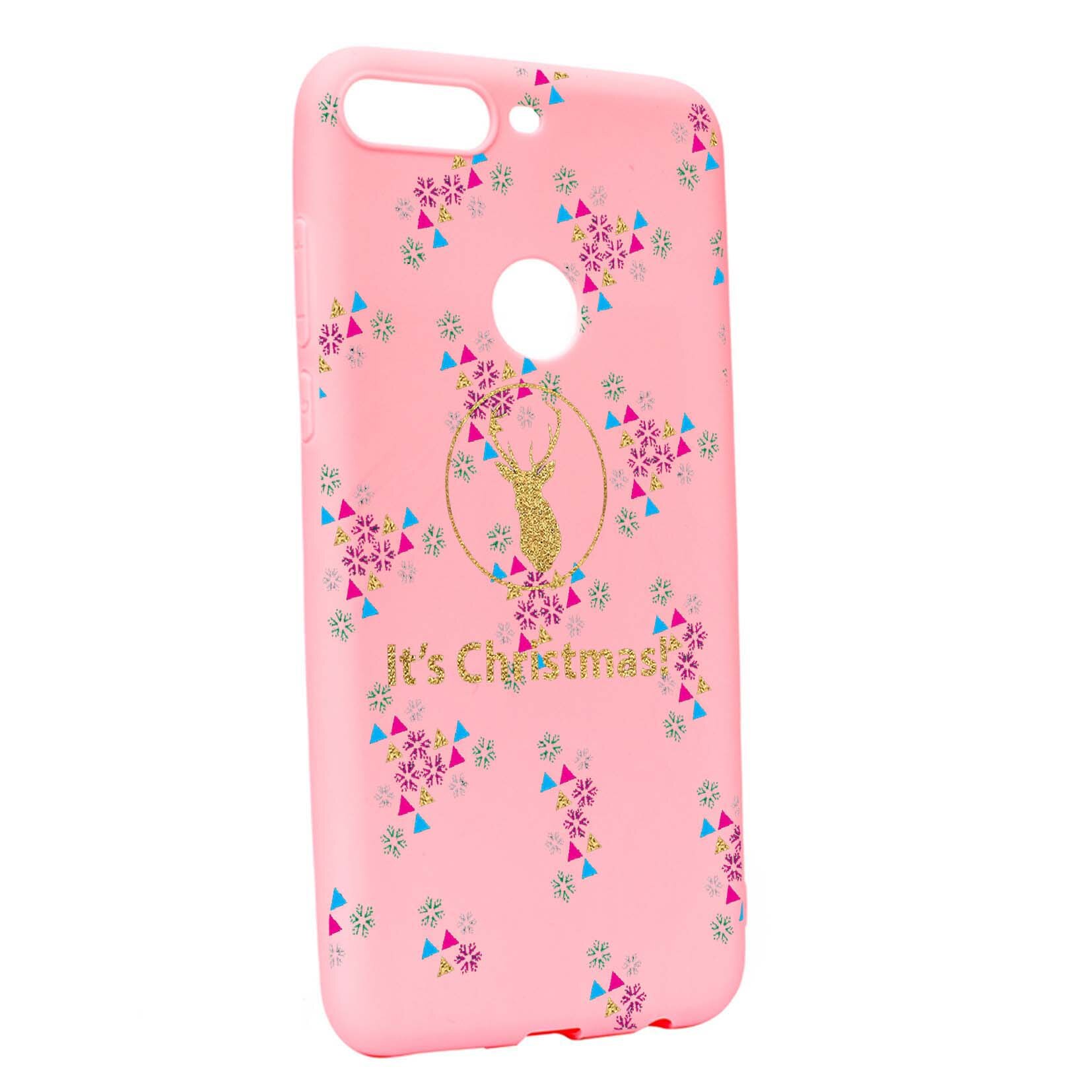 Husa de protectie Craciun, Christmas pentru OnePlus 5T, rezistenta la uzura, anti-alunecare, din silicon Premium, P313