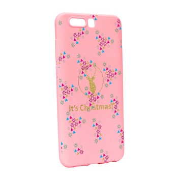 Husa de protectie Craciun, Christmas pentru Huawei Honor 9, rezistenta la uzura, anti-alunecare, din silicon Premium, P313 Husa de protectie Craciun, Christmas pentru Huawei Honor 9, rezistenta la uzura, anti-alunecare, din silicon Premium, P313