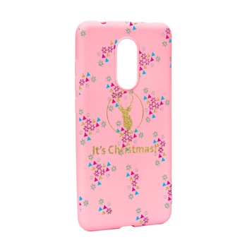 Husa de protectie Craciun, Christmas pentru Xiaomi Redmi 5, rezistenta la uzura, anti-alunecare, din silicon Premium, P313 Husa de protectie Craciun, Christmas pentru Xiaomi Redmi 5, rezistenta la uzura, anti-alunecare, din silicon Premium, P313