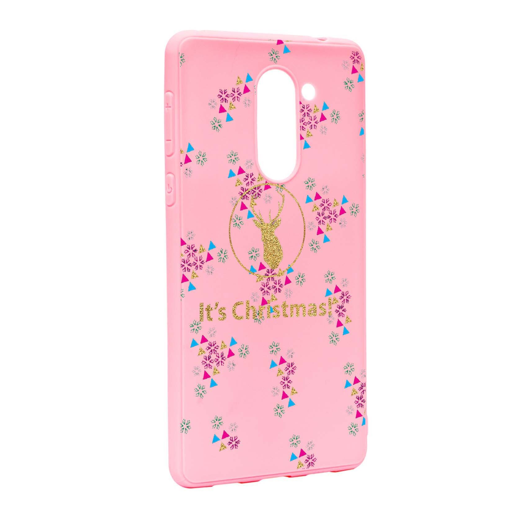 Husa de protectie Craciun, Christmas pentru Huawei Mate 9 Lite / Honor 6X, rezistenta la uzura, anti-alunecare, din silicon Premium, P313