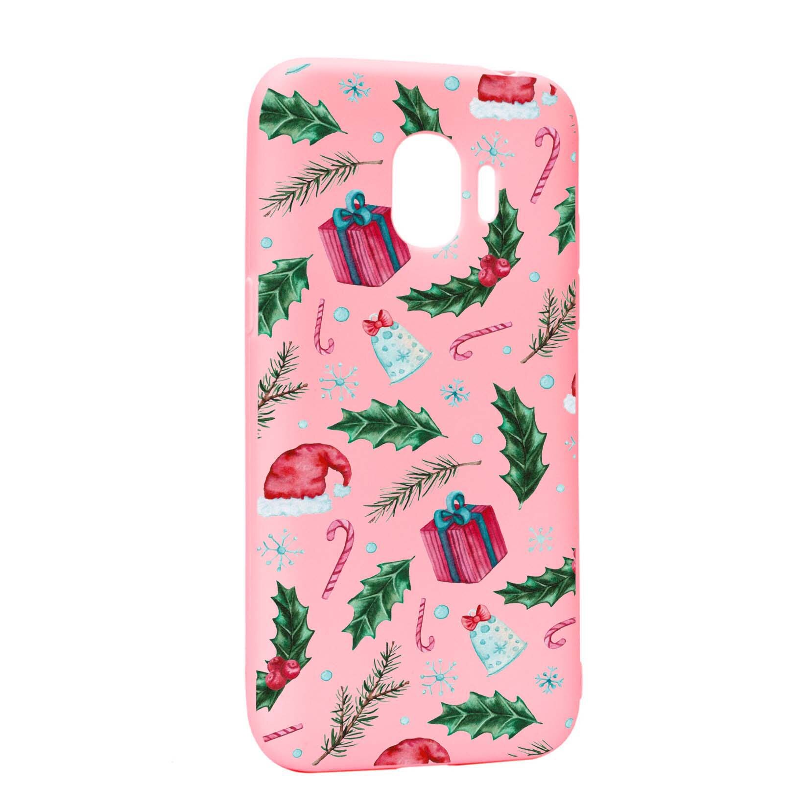 Husa de protectie Craciun, Christmas pentru Samsung Galaxy J2 Pro 2018 / J2 2018 / Grand Prime Pro, rezistenta la uzura, anti-alunecare, din silicon Premium, P314