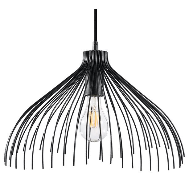 Lampa Sollux Lighting Umb E27, 60W, Modern Design, Negru
