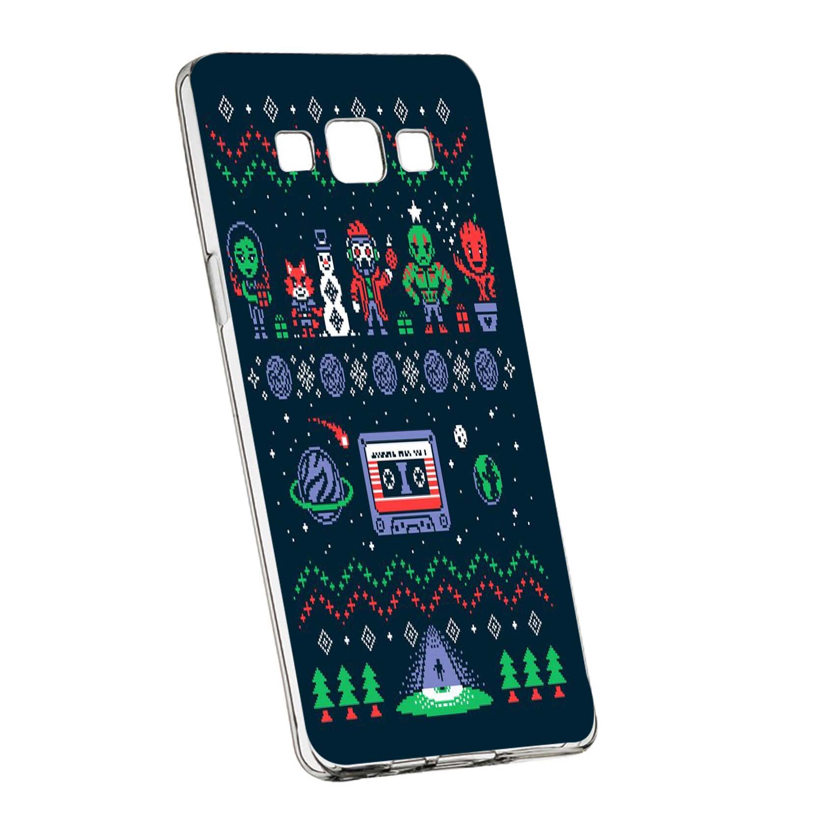Husa de protectie Craciun, Christmas, robot pentru Samsung Galaxy J3 2016, rezistenta la uzura, anti-alunecare, din silicon Premium, 327