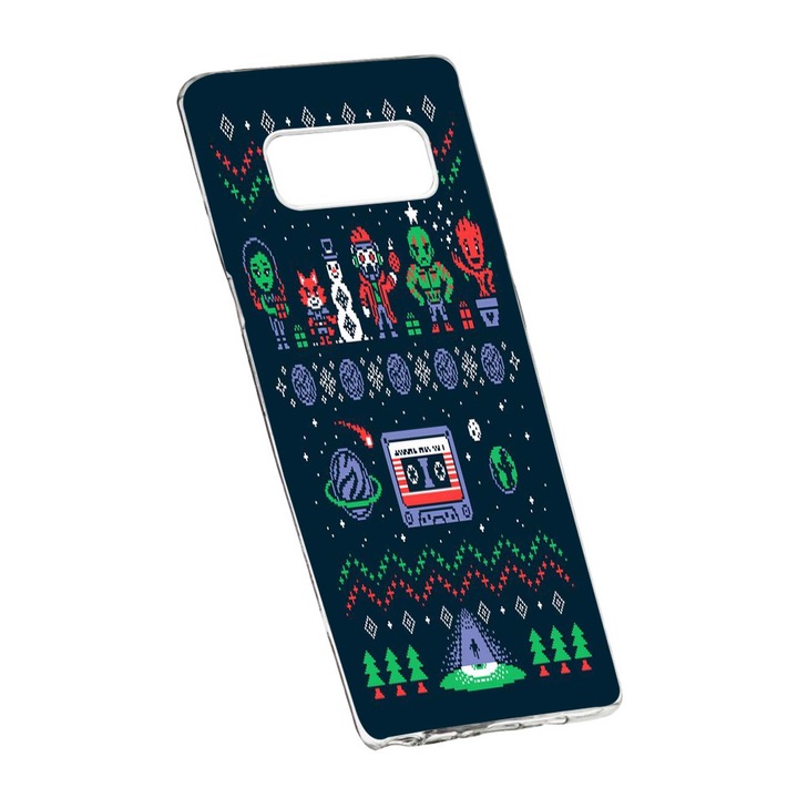 Коледен робот защитен калъф за Samsung Galaxy Note 9, износоустойчив, противоплъзгащ, премиум силикон, 327