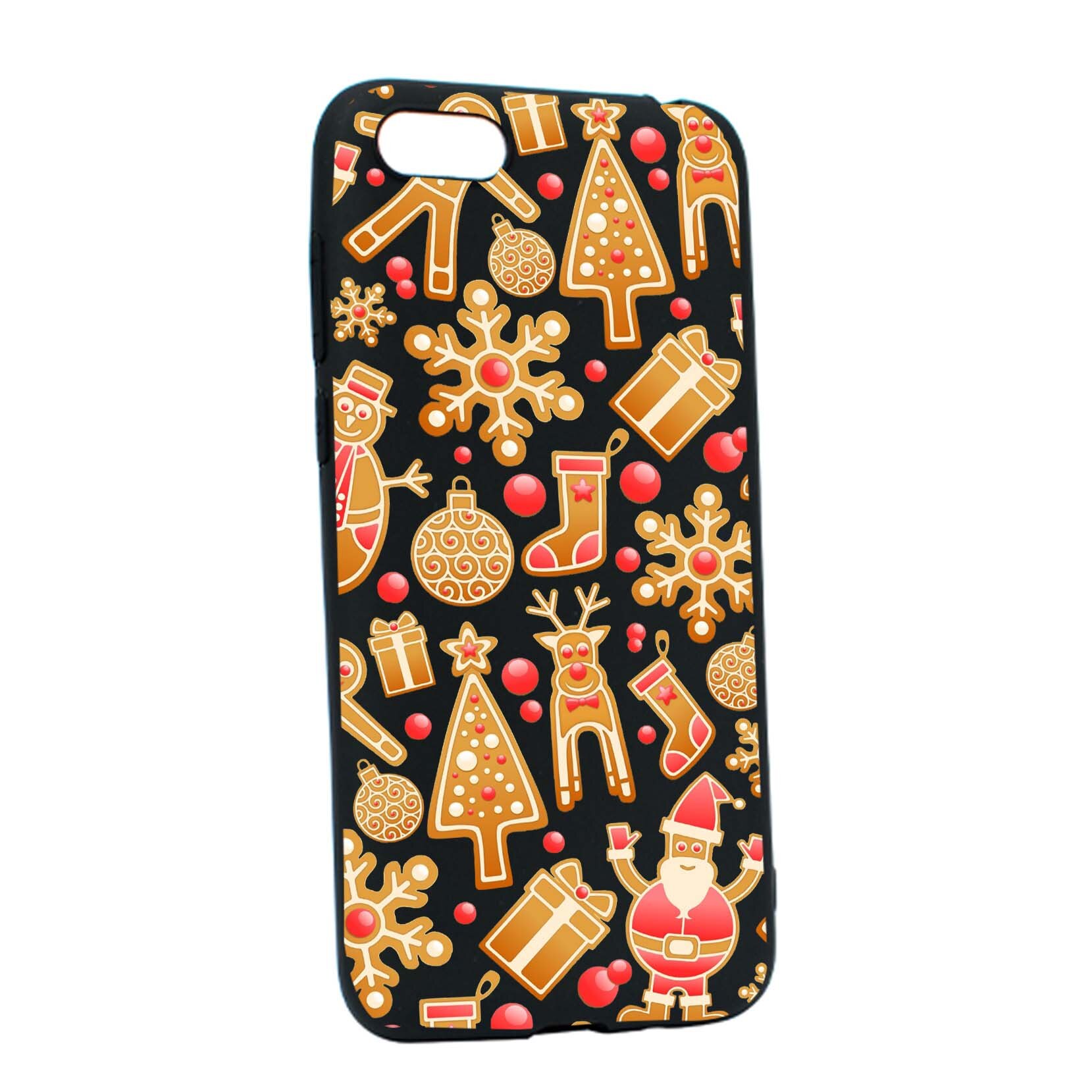 Husa de protectie Craciun, Christmas pentru Apple iPhone 7 / 8, rezistenta la uzura, anti-alunecare, din silicon Premium, B317