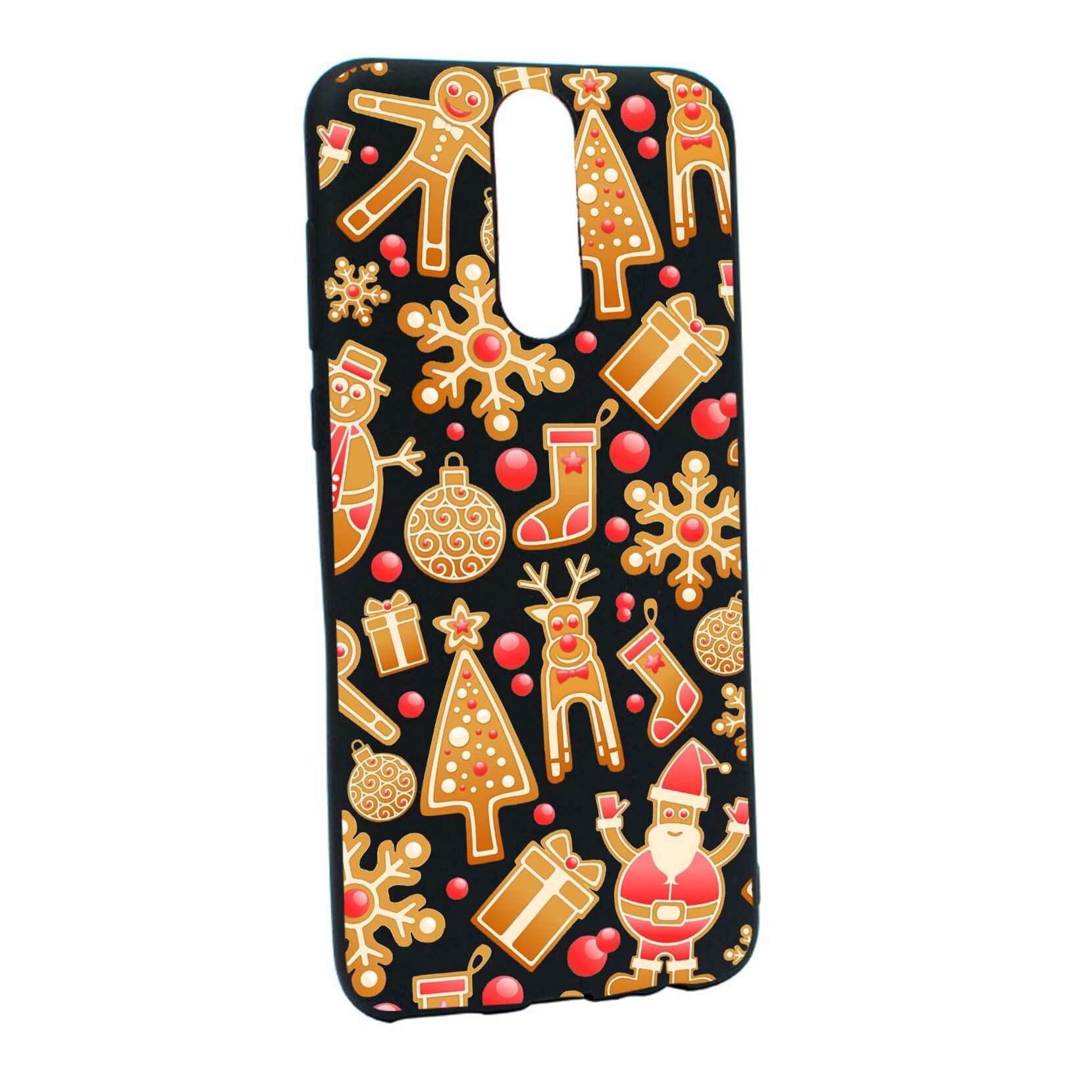 Husa de protectie Craciun, Christmas pentru Huawei Mate 10 Lite, rezistenta la uzura, anti-alunecare, din silicon Premium, B317