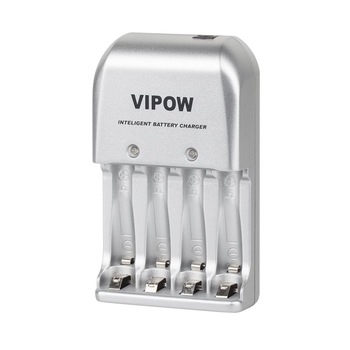 Incarcator 3in1, Baterii AA si AAA, Vipow, 2.8 V, 4 Locasuri de Incarcare Incarcator 3in1, Baterii AA si AAA, Vipow, 2.8 V, 4 Locasuri de Incarcare
