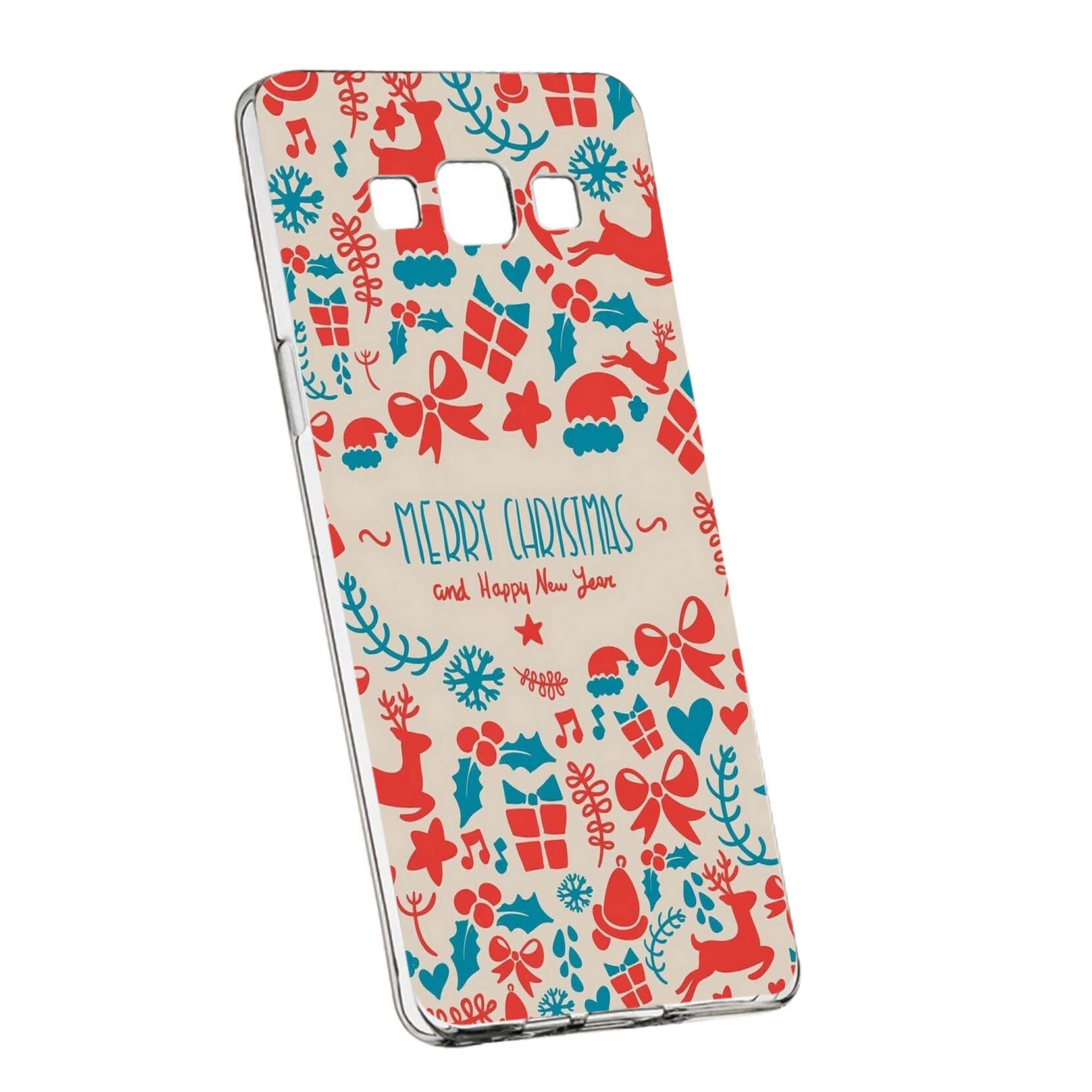 Husa de protectie Craciun, Christmas, pentru Samsung Galaxy J5 2016, rezistenta la uzura, anti-alunecare, din silicon Premium, 339