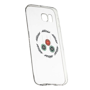 Husa de protectie Craciun, Christmas, pentru Samsung Galaxy S7 Edge, rezistenta la uzura, anti-alunecare, din silicon Premium, 333 Husa de protectie Craciun, Christmas, pentru Samsung Galaxy S7 Edge, rezistenta la uzura, anti-alunecare, din silicon Premium, 333