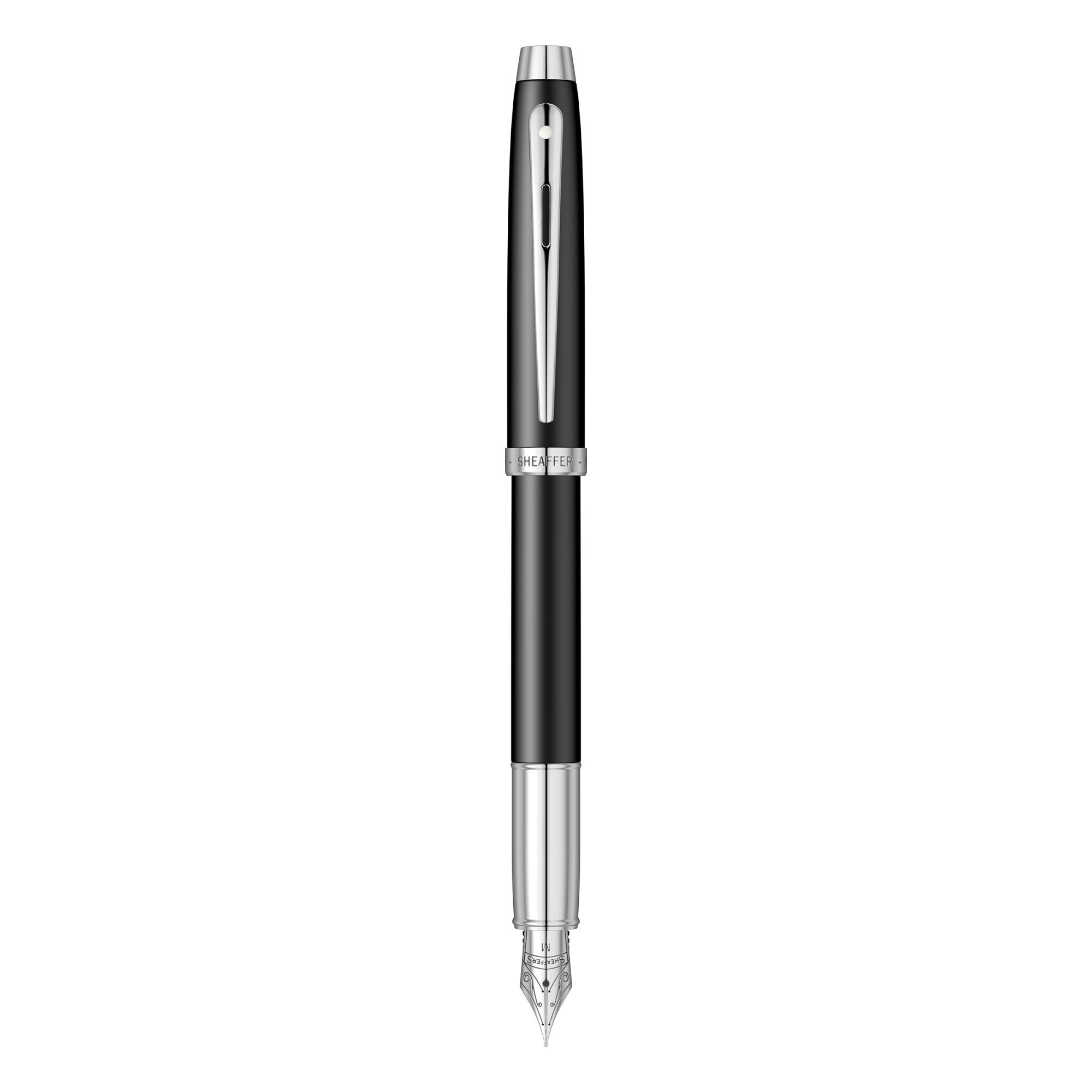 Stilou Sheaffer 100 Matte Black NT, negru