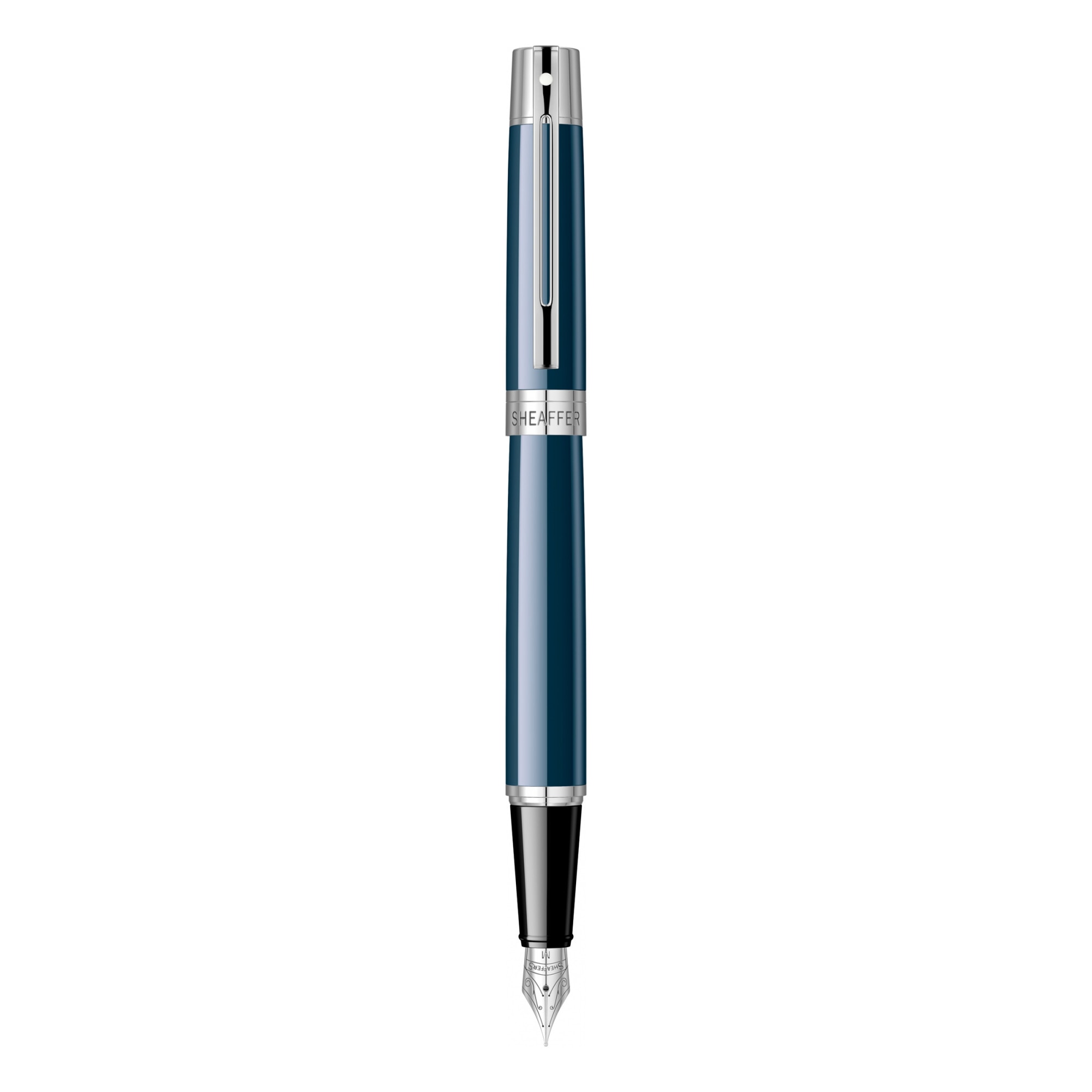 Stilou Sheaffer 300 Glossy Navy CT, albastru