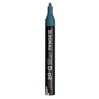 Marker Permanent pe Baza de Ulei, Varf Rotund, Scriere 2.8 mm, Culoare Verde, Marker Colorat, Marker pentru Birou Marker Permanent pe Baza de Ulei, Varf Rotund, Scriere 2.8 mm, Culoare Verde, Marker Colorat, Marker pentru Birou