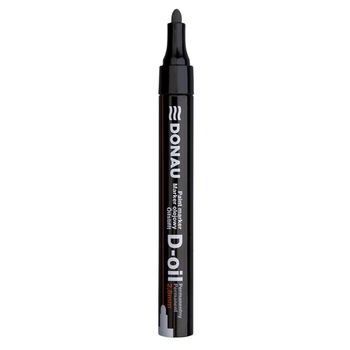 Marker Permanent pe Baza de Ulei, Varf Rotund, Scriere 2.8 mm, Culoare Neagra, Marker Colorat, Marker pentru Birou Marker Permanent pe Baza de Ulei, Varf Rotund, Scriere 2.8 mm, Culoare Neagra, Marker Colorat, Marker pentru Birou