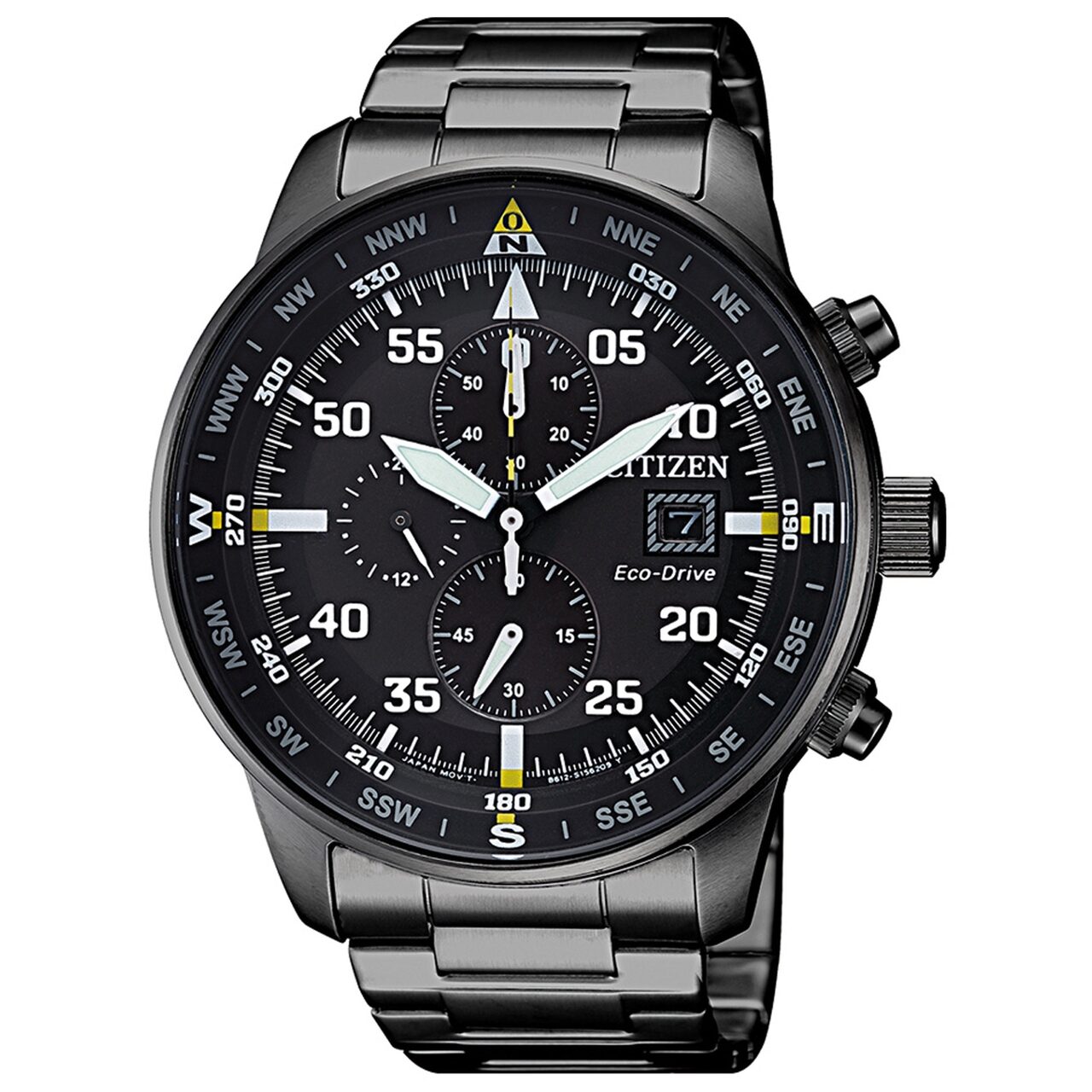 Ceas barbatesc Citizen CA0695-84E Eco-Drive, 44mm, 10ATM, Negru