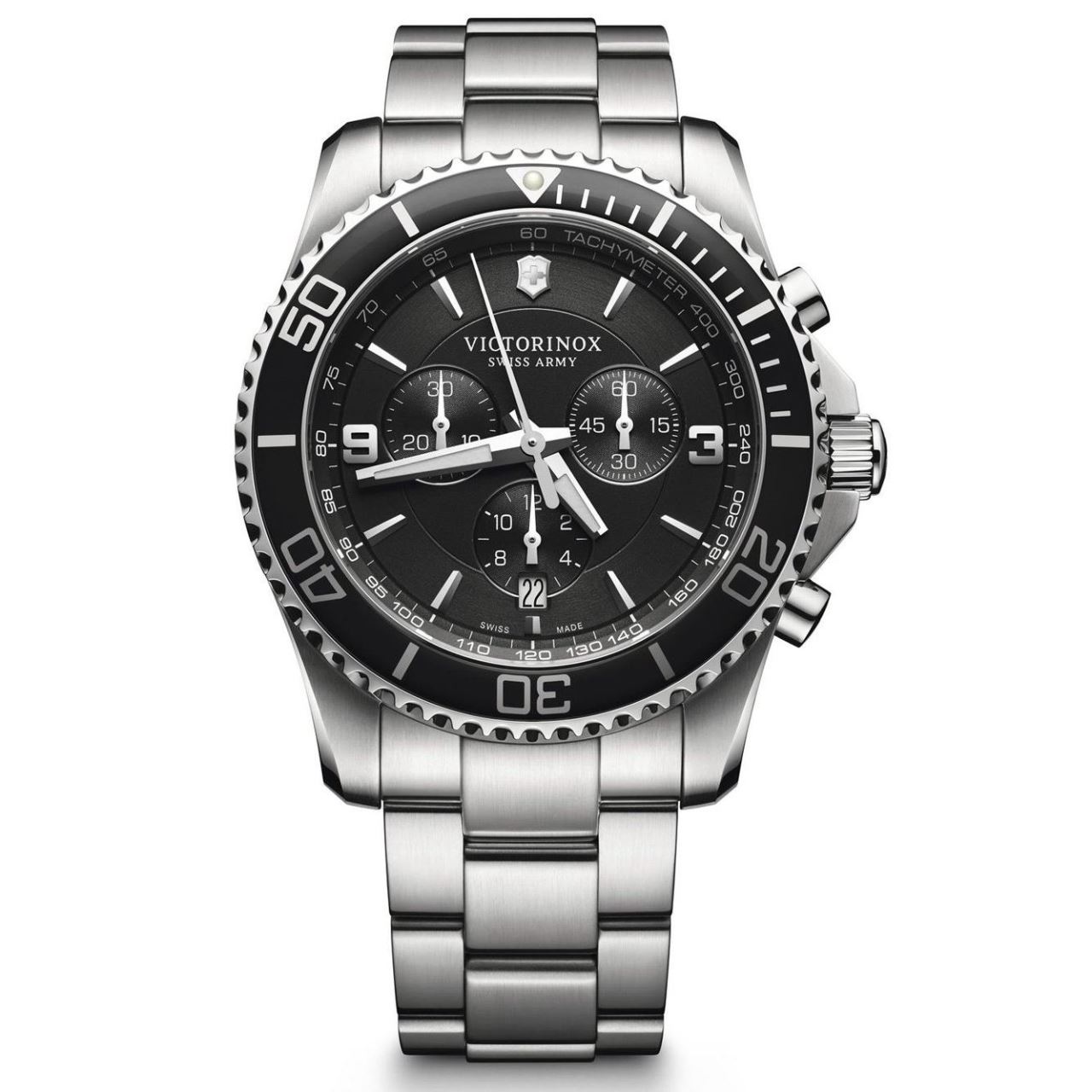 Ceas barbatesc Victorinox 241695 Maverick Chronograph 43mm 10ATM