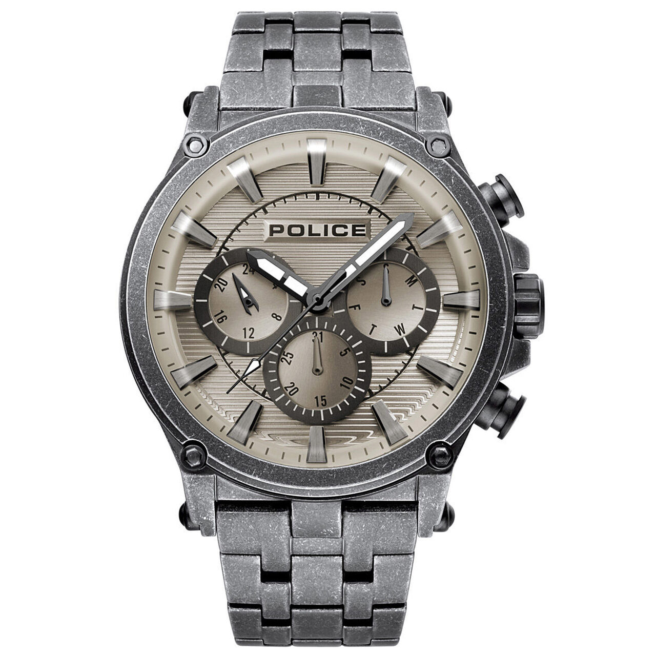 Ceas barbatesc Police PL15920JSQU.20M Taman 47mm, 5ATM, Gri