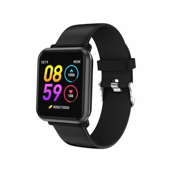 Bratara Fitness Smartwatch T-FIT 210 HB, negru, puls, tensiune, GPS Trevi Bratara Fitness Smartwatch T-FIT 210 HB, negru, puls, tensiune, GPS Trevi