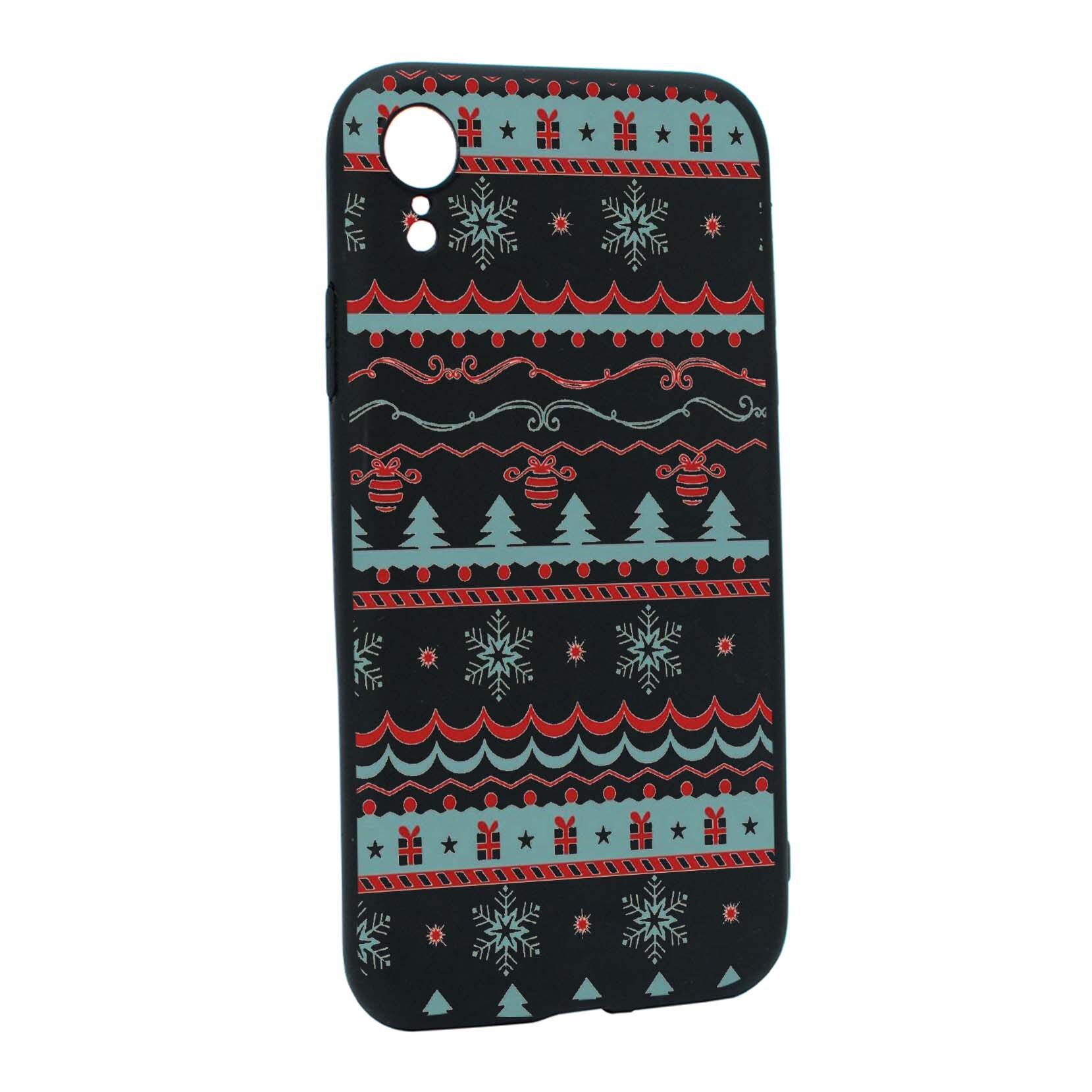 Husa de protectie Craciun, Christmas pentru Apple iPhone XR, rezistenta la uzura, anti-alunecare, din silicon Premium, B321