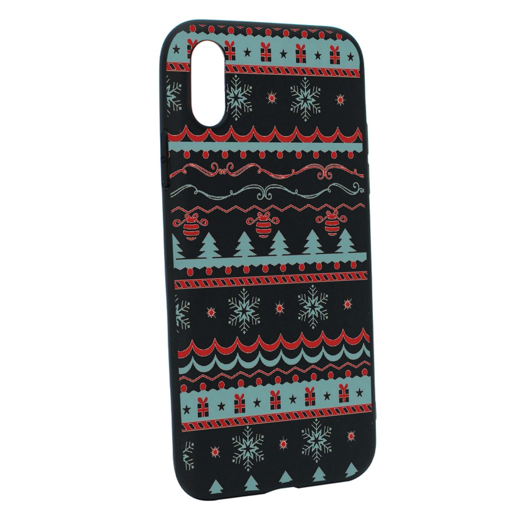 Husa de protectie Craciun, Christmas pentru Apple iPhone XS Max, rezistenta la uzura, anti-alunecare, din silicon Premium, B321